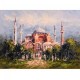 Canvas Ayasofya Sayılarla Boyama Seti Rulo