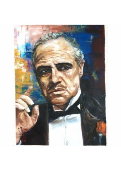 Canvas Godfather Sayılarla Boyama Seti Rulo