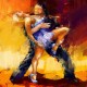 Canvas Tango Sayılarla Boyama Seti Rulo