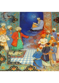 Canvas Osmanlı Fermanı Sayılarla Boyama Seti Rulo