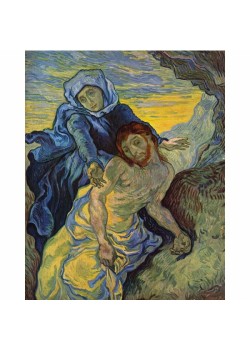 Canvas Van Gogh Pieta Sayılarla Boyama Seti Rulo