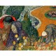 Canvas Cennet Bahçesi Anıları Sayılarla Boyama Seti Rulo
