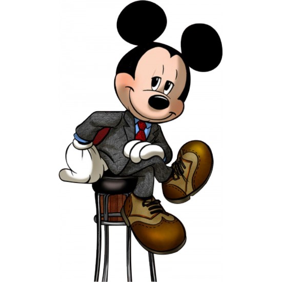 Canvas Mickey Mouse Sayılarla Boyama Seti Rulo